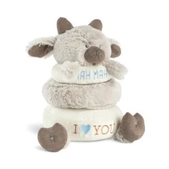 Stackable Rings Plush Goat Baby Toy By Demdaco 12 Stackable Rings Plush Goat Baby Toy By Demdaco -Boutique Plush Toy Discount Store NJ 5004820101 5