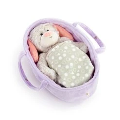 Big Sister Prep Set Stuffed Dog In Bassinet By Demdaco -Boutique Plush Toy Discount Store NJ 5004840034 5