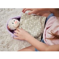 Big Sister Prep Set Stuffed Dog In Bassinet By Demdaco -Boutique Plush Toy Discount Store NJ 5004840034 9