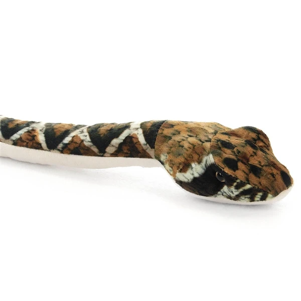 Plush Rattlesnake 47 Inch Stuffed Animal By Wildlife Artists 4 Plush Rattlesnake 47 Inch Stuffed Animal By Wildlife Artists - Image 2