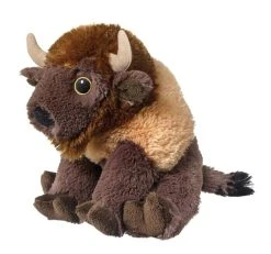 Stuffed Bison Eco Pals Plush By Wildlife Artists