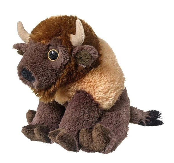 Stuffed Bison Eco Pals Plush By Wildlife Artists 3 Stuffed Bison Eco Pals Plush By Wildlife Artists