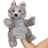Plush Wolf Puppet Eco Pals By Wildlife Artists