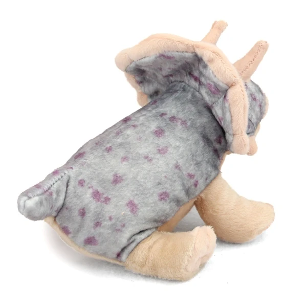 Stuffed Triceratops Mini Cuddlekin By Wild Republic 5 Stuffed Triceratops Mini Cuddlekin By Wild Republic - Image 3