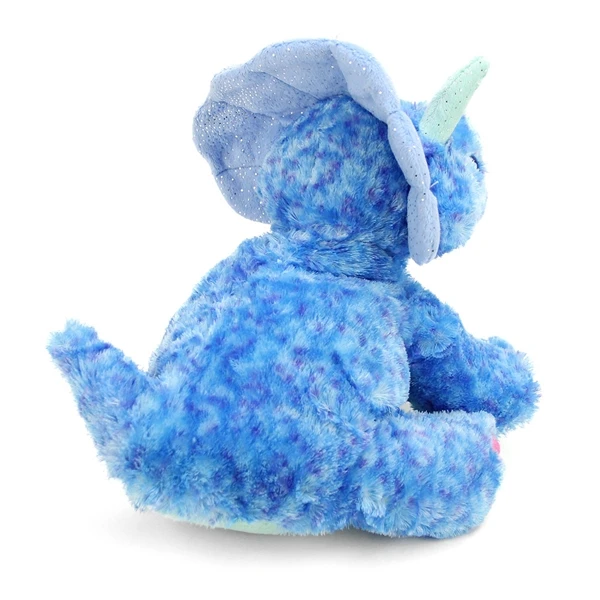 Blue Stuffed Triceratops Sweet And Sassy Plush Animal By Wild Republic 5 Blue Stuffed Triceratops Sweet And Sassy Plush Animal By Wild Republic - Image 3