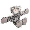 Huggers Snow Leopard Stuffed Animal Slap Bracelet By Wild Republic -Boutique Plush Toy Discount Store WR 19564 2