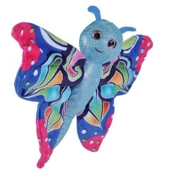 Huggers Blue Butterfly Stuffed Animal Slap Bracelet By Wild Republic