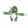 Huggers Triceratops Stuffed Animal Slap Bracelet By Wild Republic -Boutique Plush Toy Discount Store WR 21438 2