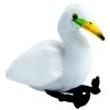 Plush Egret Audubon Bird With Sound By Wild Republic 2 Plush Egret Audubon Bird With Sound By Wild Republic -Boutique Plush Toy Discount Store WR 24452 2