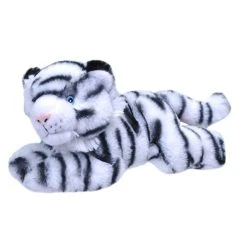 Stuffed White Tiger Cub Mini EcoKins By Wild Republic