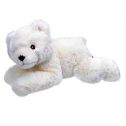 Stuffed Polar Bear Cub Mini EcoKins By Wild Republic