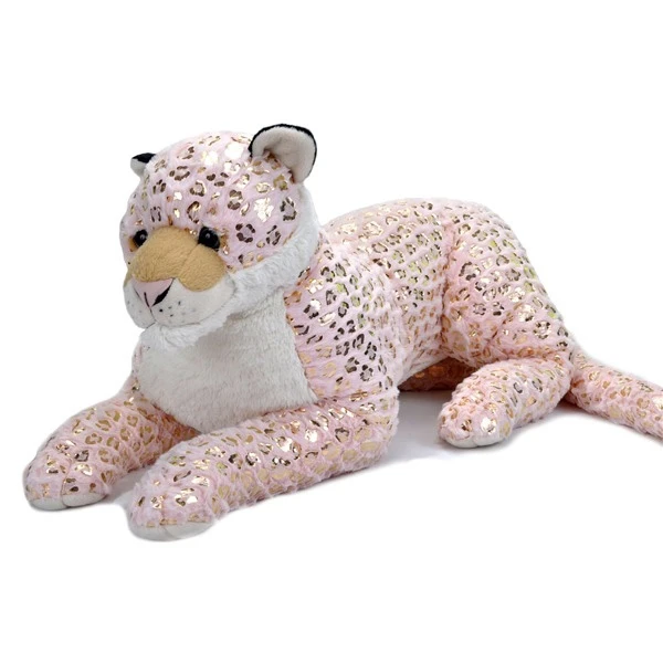 Jumbo Foilkin Pink Snow Leopard Stuffed Animal By Wild Republic 3 Jumbo Foilkin Pink Snow Leopard Stuffed Animal By Wild Republic