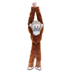 Stuffed Hanging Squirrel Monkey EcoKins By Wild Republic