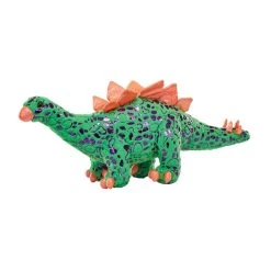 Shiny Stuffed Stegosaurus Dinosaur Foilkins By Wild Republic