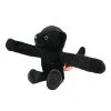 Huggers Black Panther Stuffed Animal Slap Bracelet By Wild Republic 1 Huggers Black Panther Stuffed Animal Slap Bracelet By Wild Republic -Boutique Plush Toy Discount Store WR 26672 2