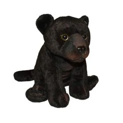 Cuddlekins Living Earth Mini Plush Black Jaguar By Wild Republic